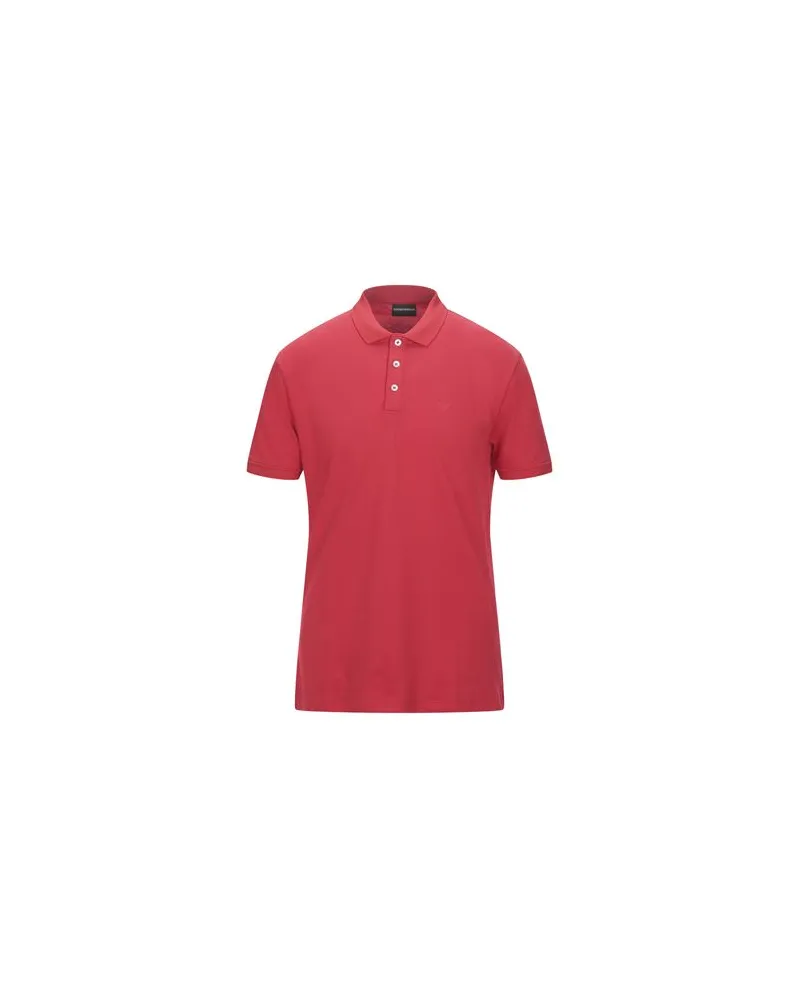 Emporio Armani TOPS - Poloshirtsauf YOOX.COM Rot