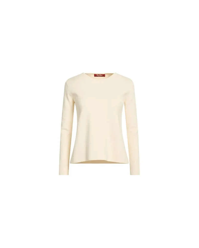 Max Mara STRICKWAREN - Pulloverauf YOOX.COM Elfenbein