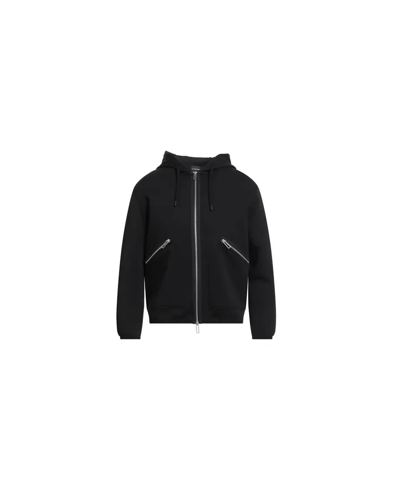 Emporio Armani TOPS - Sweatshirtsauf YOOX.COM Schwarz