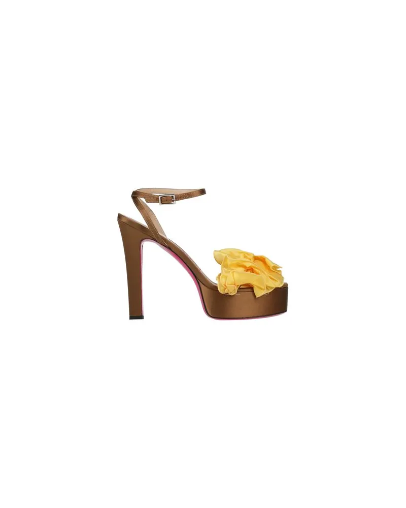 Luciano Padovan SCHUHE - Sandalenauf YOOX.COM Braun