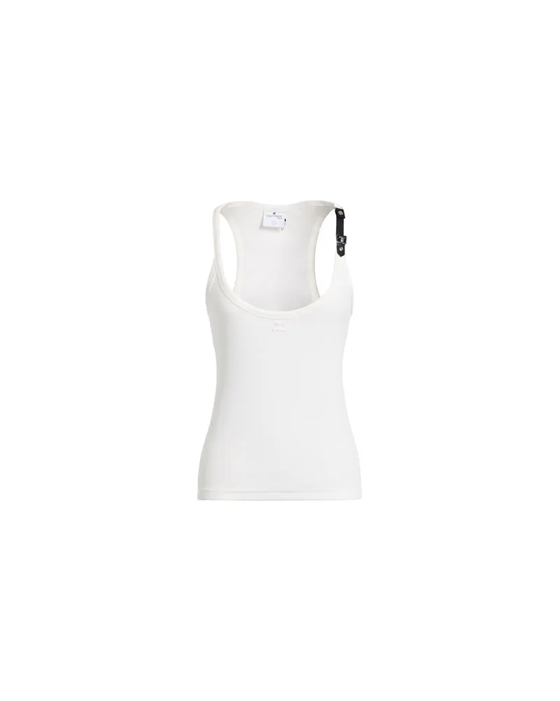 Courrèges TOPS - Tank Topsauf YOOX.COM Weiß