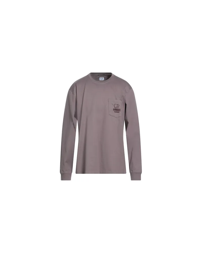 C.P. Company TOPS - T-shirtsauf YOOX.COM Maulwurfsgrau