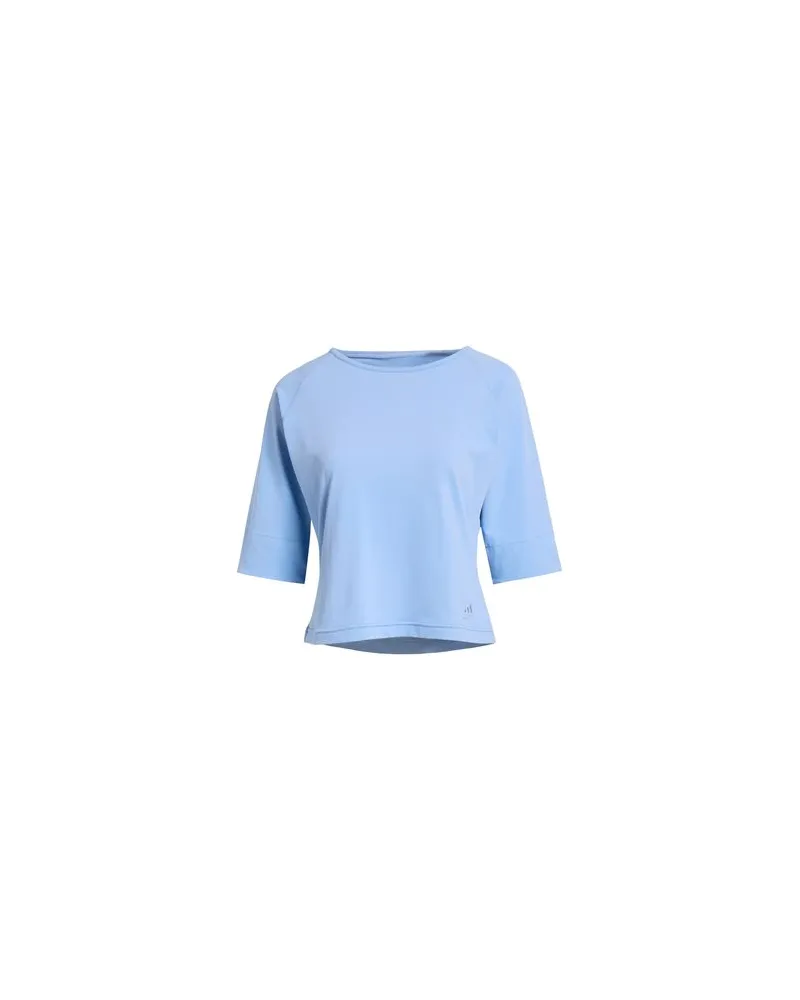 adidas TOPS - T-shirtsauf YOOX.COM Hellblau