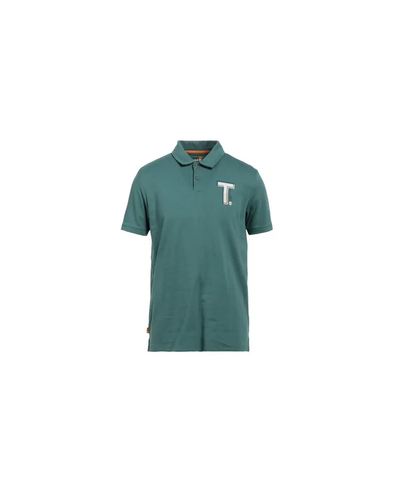 Timberland TOPS - Poloshirtsauf YOOX.COM Salbeigrün