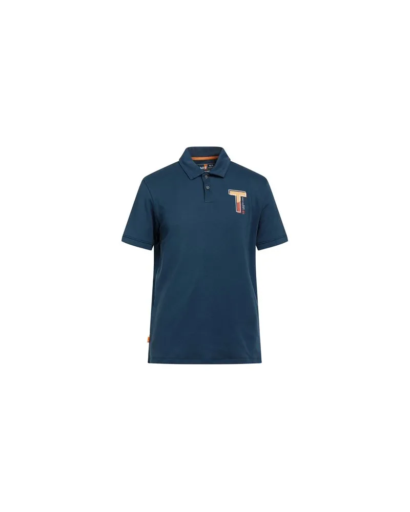 Timberland TOPS - Poloshirtsauf YOOX.COM Taubenblau