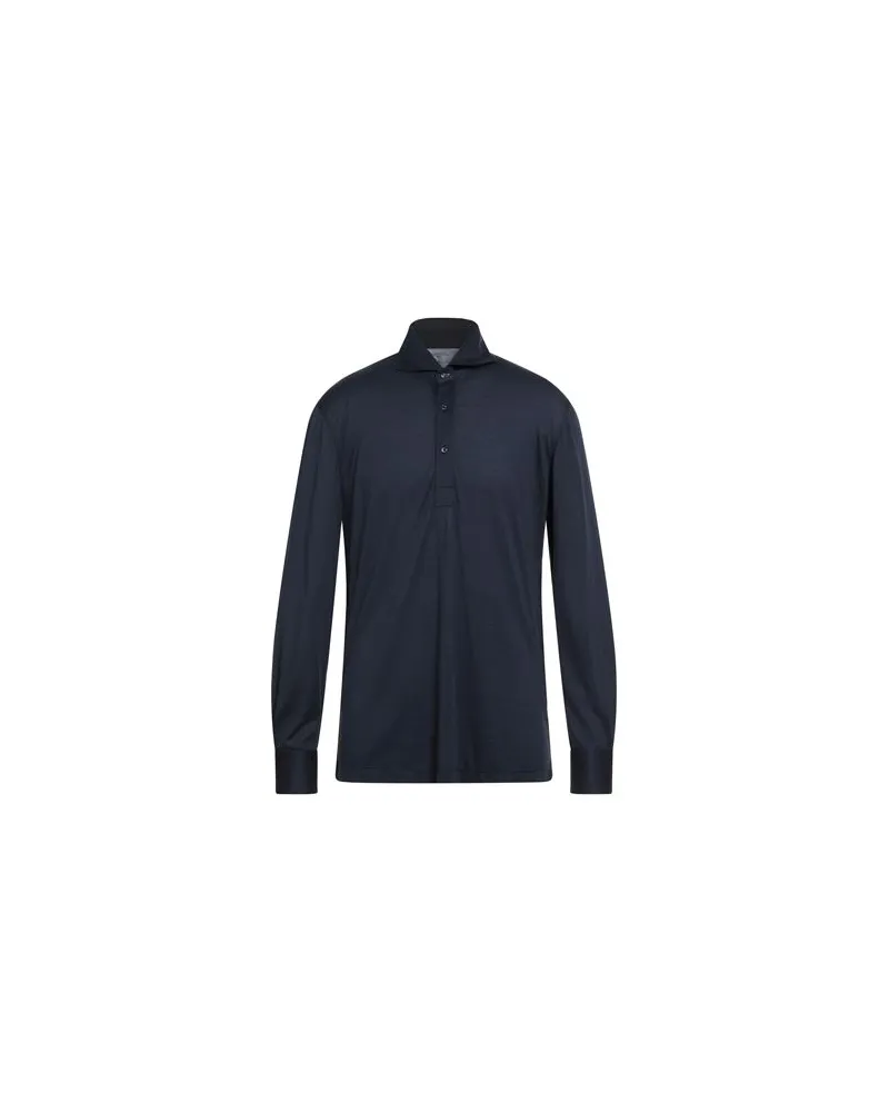 Brunello Cucinelli TOPS - Poloshirtsauf YOOX.COM Nachtblau