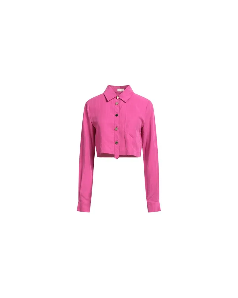 Liu Jo TOPS - Hemdenauf YOOX.COM Magenta
