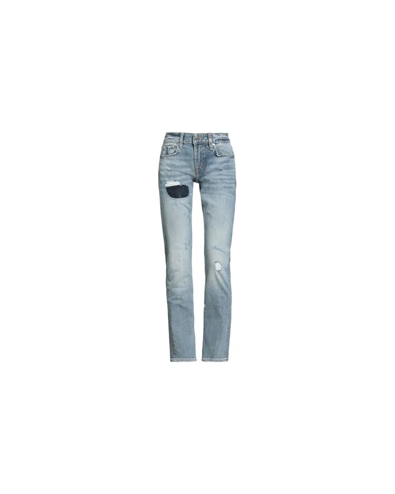 Guess HOSEN & RÖCKE - Jeanshosenauf YOOX.COM Blau