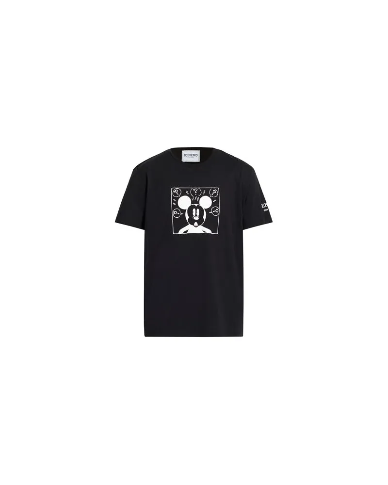 Iceberg DISNEY - TOPS - T-shirtsauf YOOX.COM Schwarz