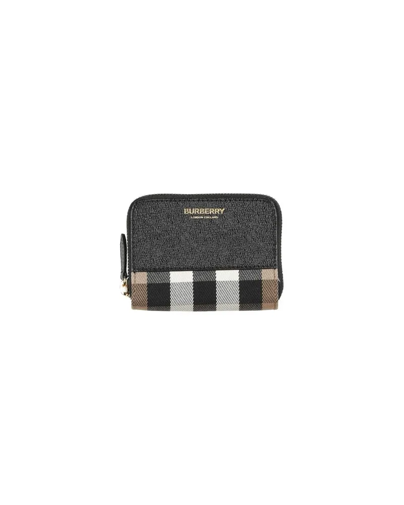Burberry Kleinlederwaren - Brieftaschenauf YOOX.COM Schwarz