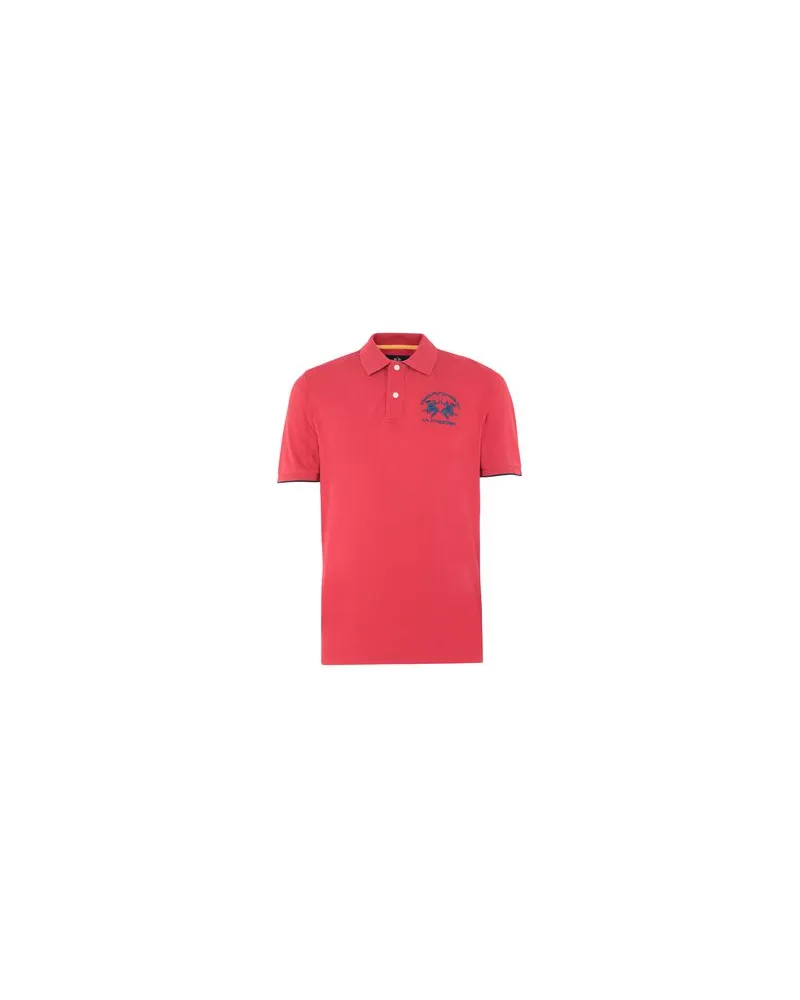 La Martina TOPS - Poloshirtsauf YOOX.COM Rot
