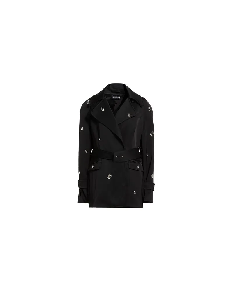 David Koma JACKEN & MÄNTEL - Mäntelauf YOOX.COM Schwarz