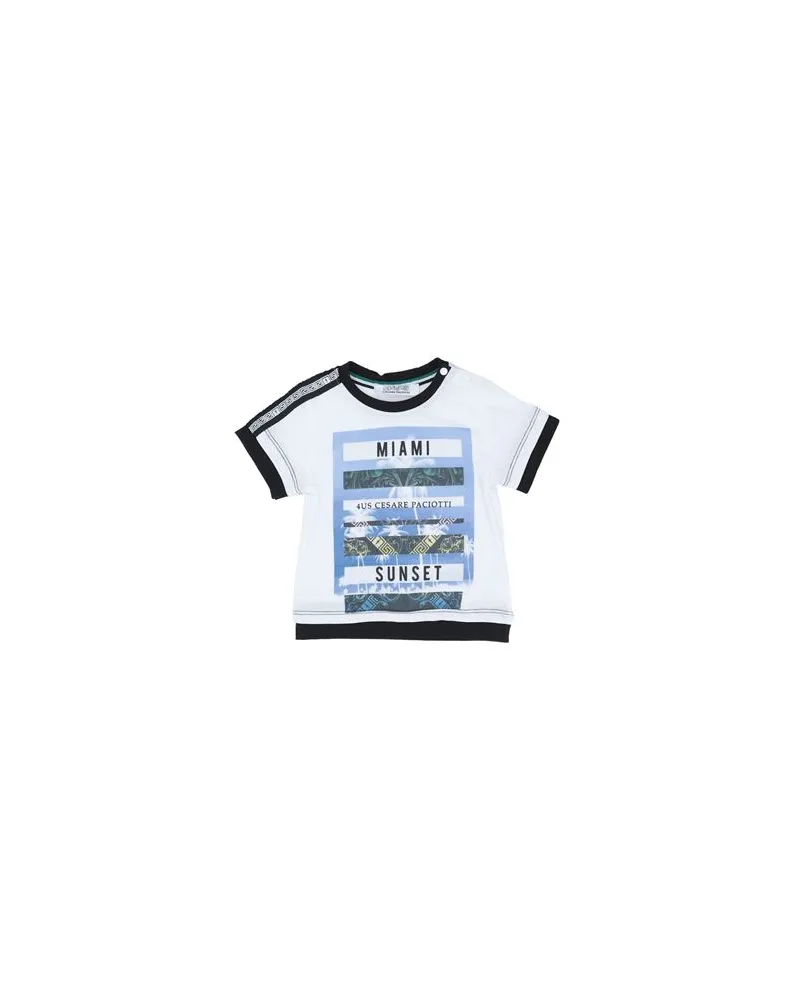 Cesare Paciotti TOPS - T-shirtsauf YOOX.COM Weiß