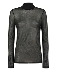 Helmut Lang Top Schwarz