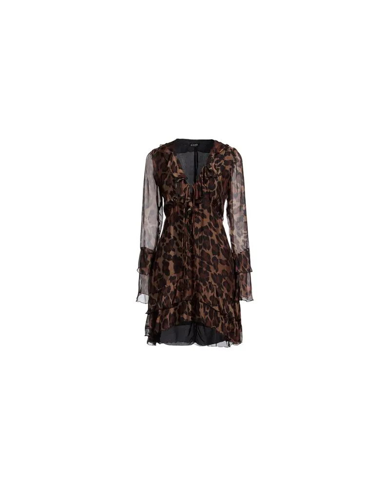 Gaëlle Bonheur KLEIDER - Mini-Kleiderauf YOOX.COM Braun