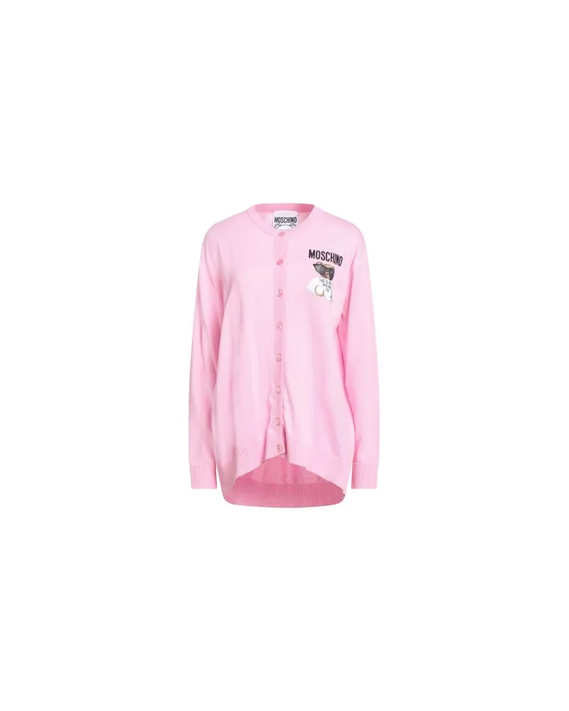 Moschino COUTURE - STRICKWAREN - Strickjackenauf YOOX.COM Rosa