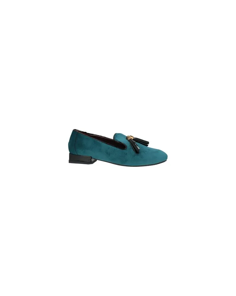 Lorenzo Mari SCHUHE - Mokassinsauf YOOX.COM Aquamarin