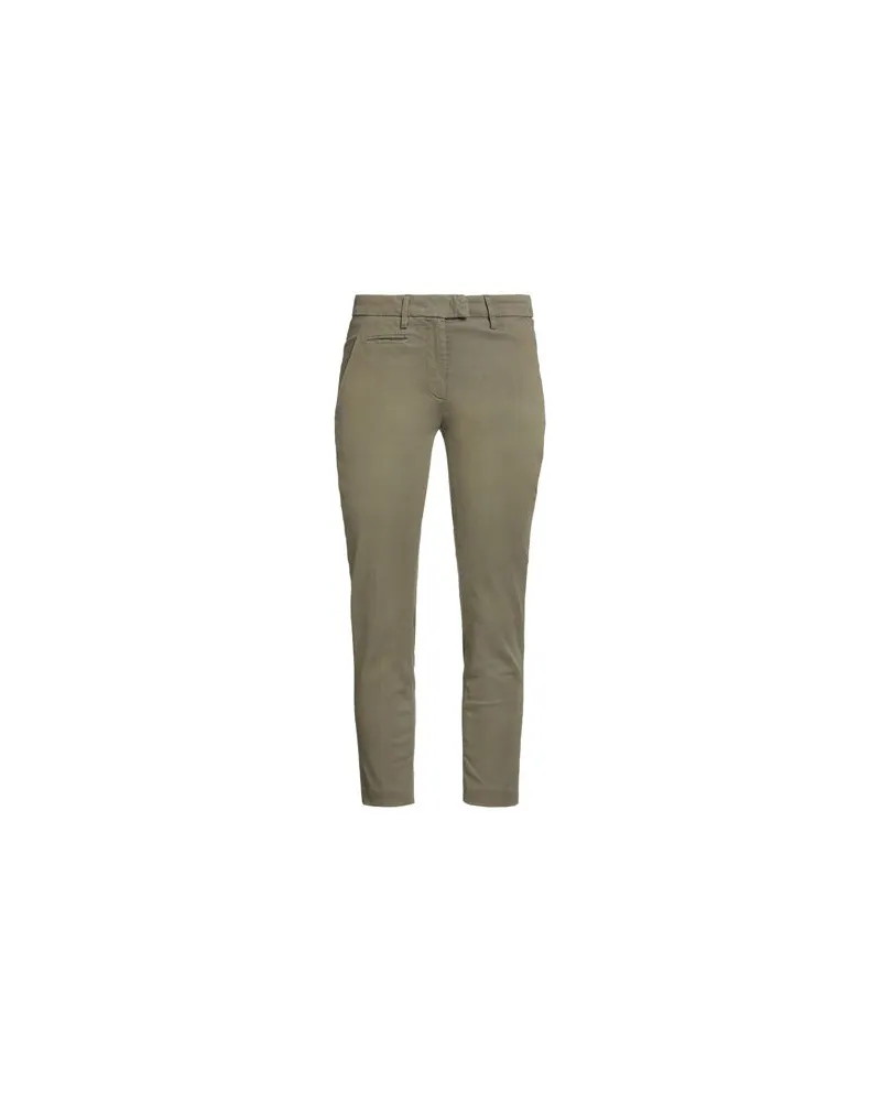 Dondup HOSEN & RÖCKE - Hosenauf YOOX.COM Militärgrün