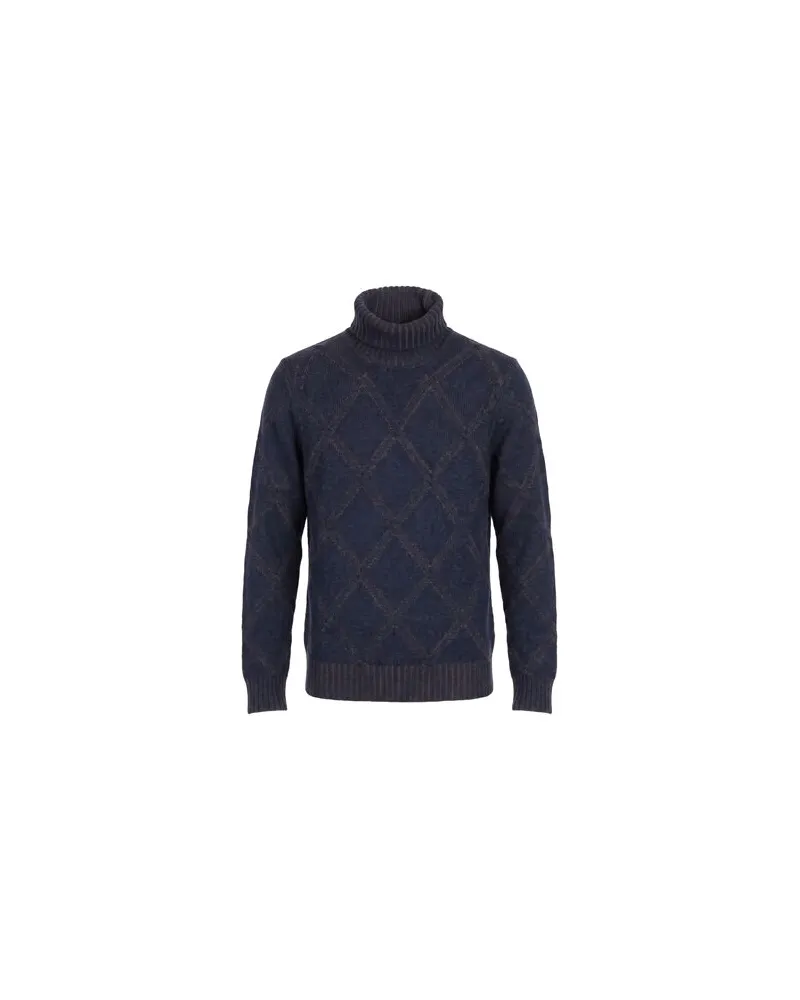 BARBA STRICKWAREN - Rollkragenpulloverauf YOOX.COM Marineblau