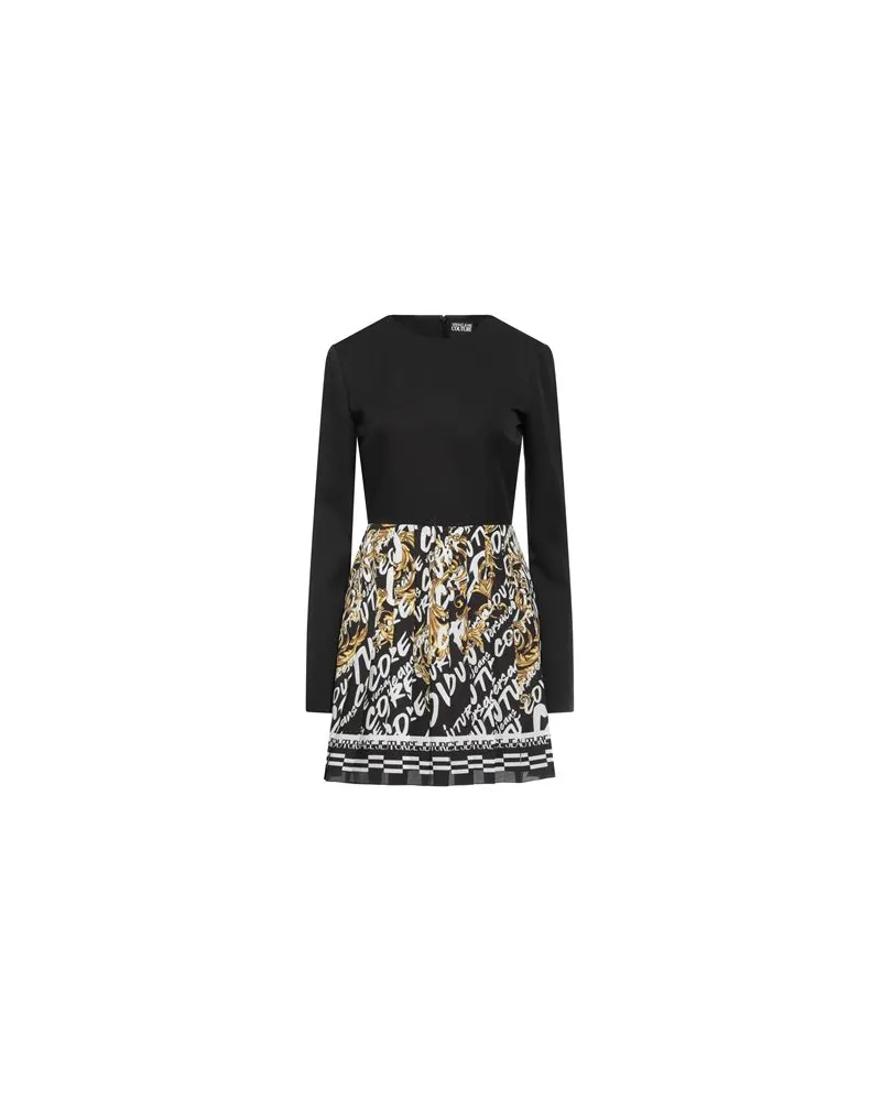 Versace Jeans KLEIDER - Mini-Kleiderauf YOOX.COM Schwarz