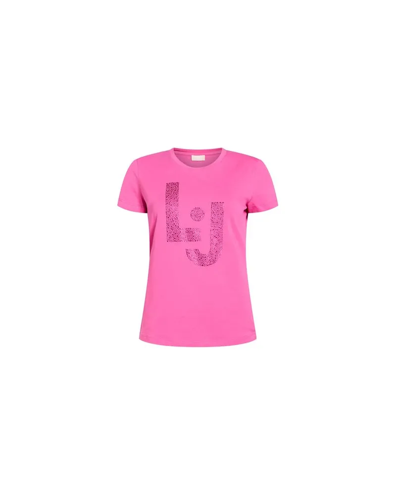 Liu Jo TOPS - T-shirtsauf YOOX.COM Fuchsia