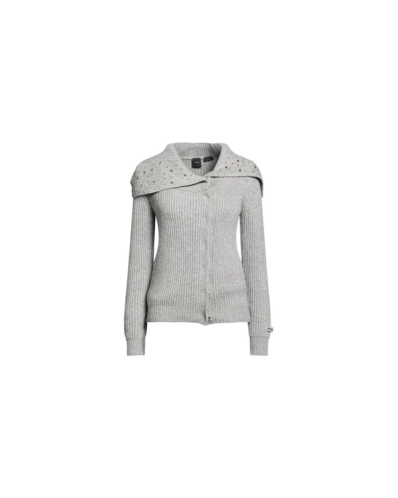 Pinko STRICKWAREN - Strickjackenauf YOOX.COM Hellgrau