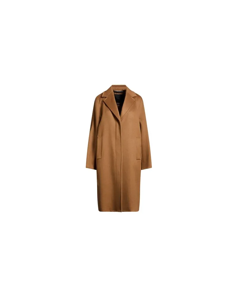 Max Mara JACKEN & MÄNTEL - Mäntelauf YOOX.COM Kamel
