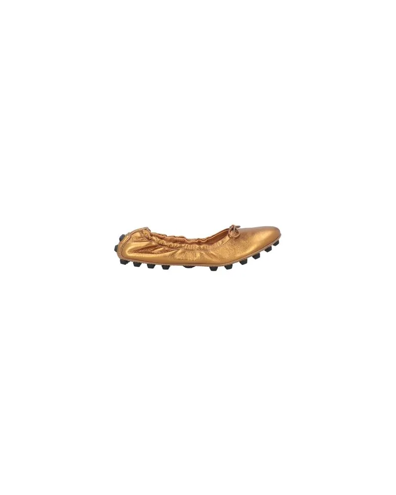 TOD'S SCHUHE - Ballerinasauf YOOX.COM Bronze