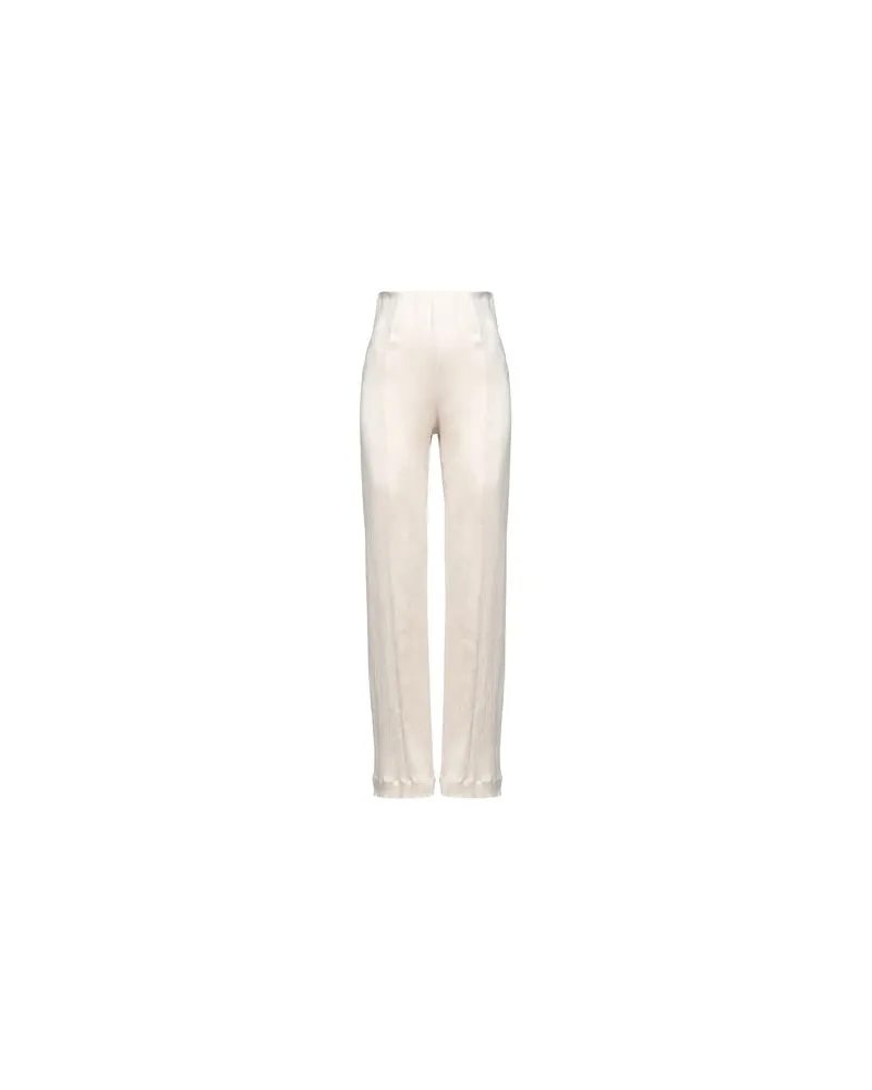 AGNONA HOSEN & RÖCKE - Hosenauf YOOX.COM Cremeweiß