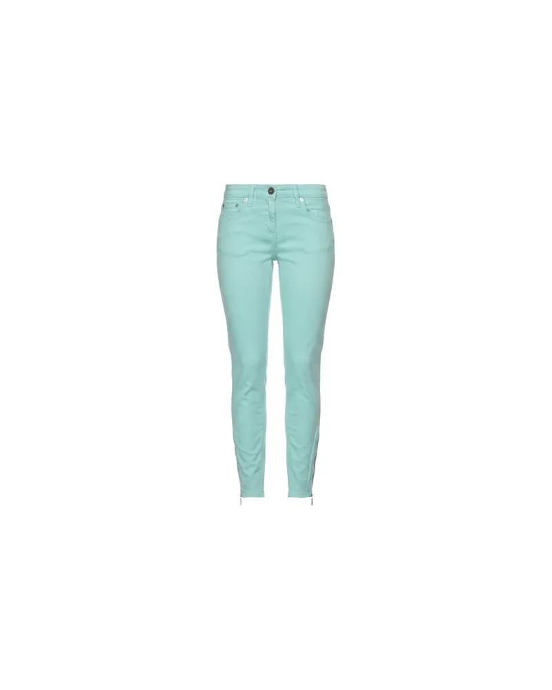 Elisabetta Franchi HOSEN & RÖCKE - Jeanshosenauf YOOX.COM Tūrkis