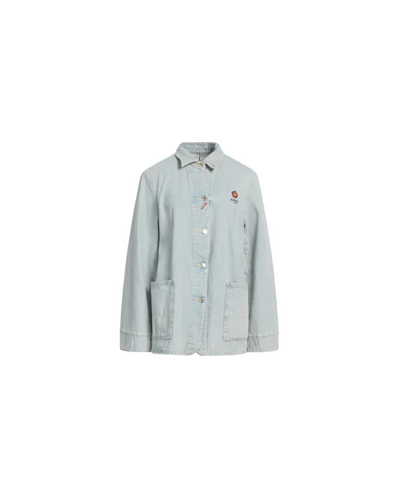 Kenzo JACKEN & MÄNTEL - Jeansjacken/Mäntelauf YOOX.COM Blau