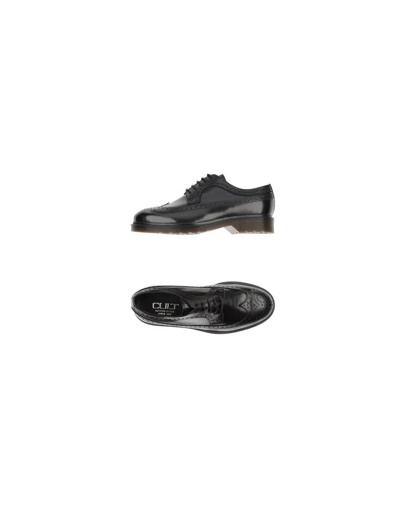 Cult SCHUHE - Schnürschuheauf YOOX.COM Schwarz