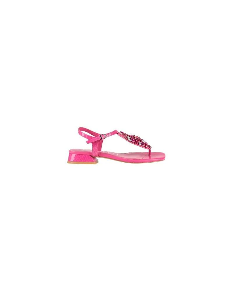 Luciano Barachini SCHUHE - Zehentrennerauf YOOX.COM Fuchsia