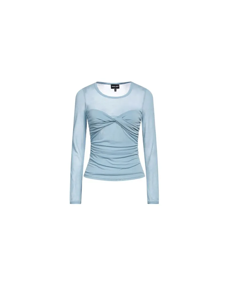 Giorgio Armani TOPS - Topsauf YOOX.COM Himmelblau