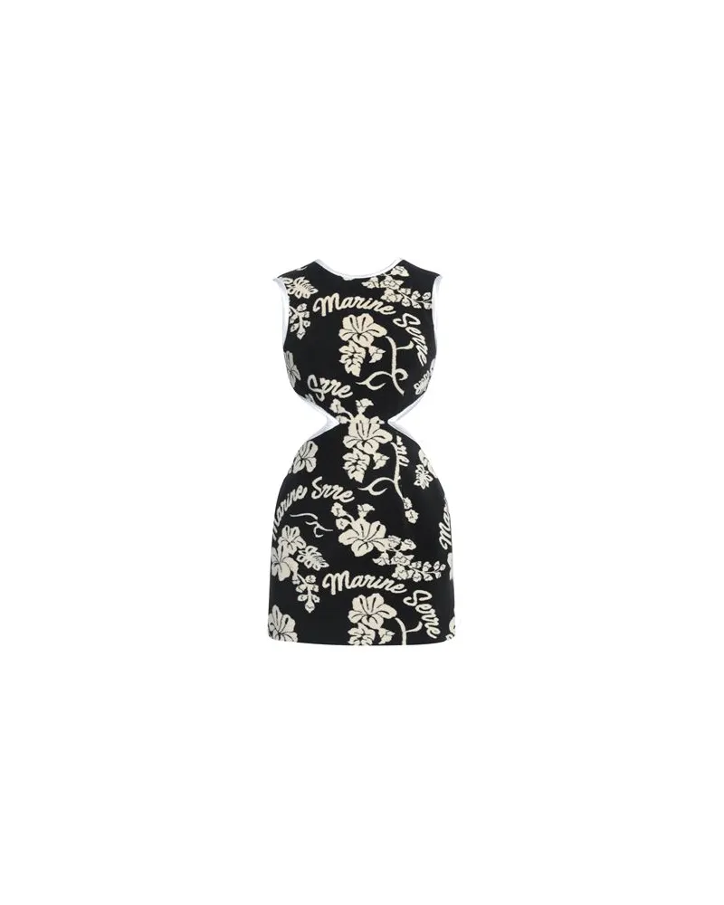 Marine Serre KLEIDER - Mini-Kleiderauf YOOX.COM Schwarz
