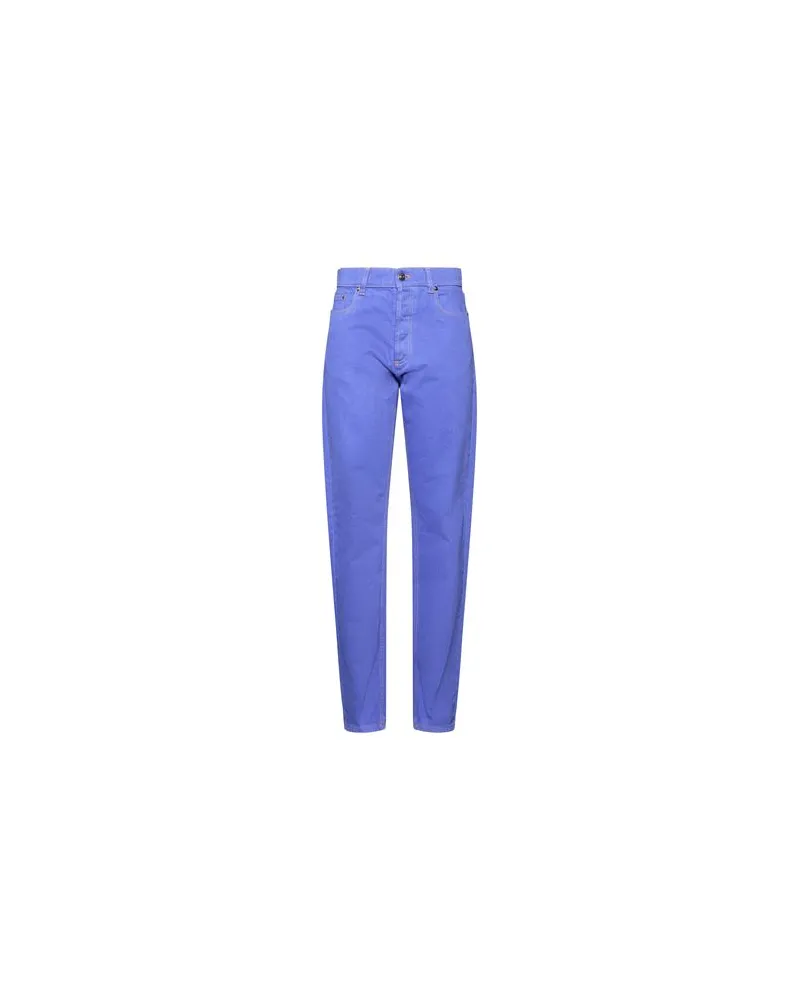 Versace HOSEN & RÖCKE - Jeanshosenauf YOOX.COM Hellblau