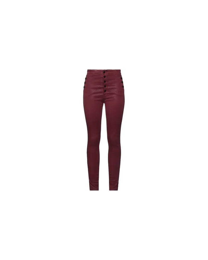 J Brand HOSEN & RÖCKE - Hosenauf YOOX.COM Bordeaux