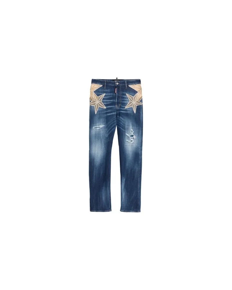 Dsquared2 HOSEN & RÖCKE - Jeanshosenauf YOOX.COM Blau