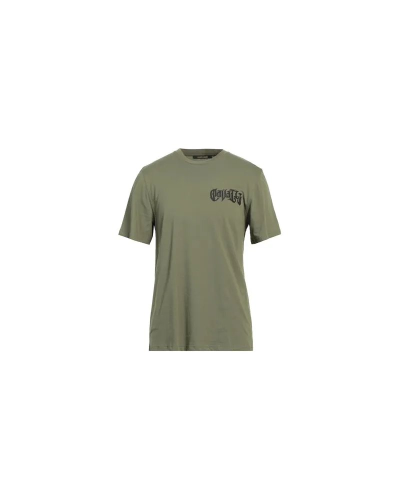 Roberto Cavalli TOPS - T-shirtsauf YOOX.COM Militärgrün