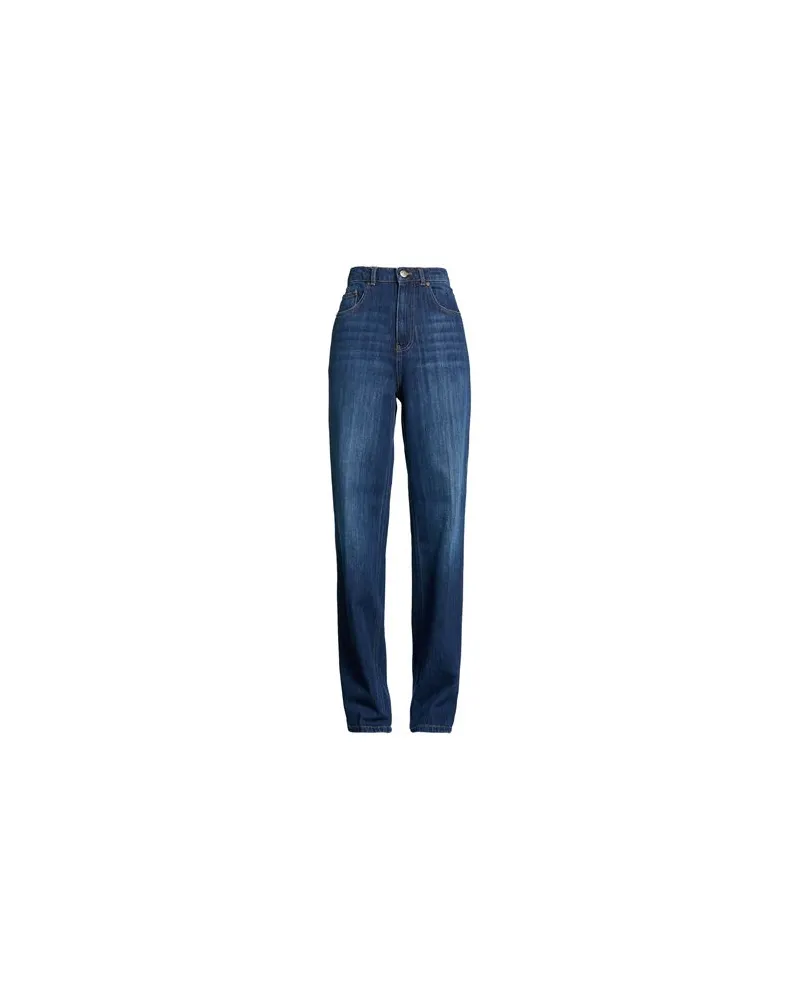 Twin-Set HOSEN & RÖCKE - Jeanshosenauf YOOX.COM Blau