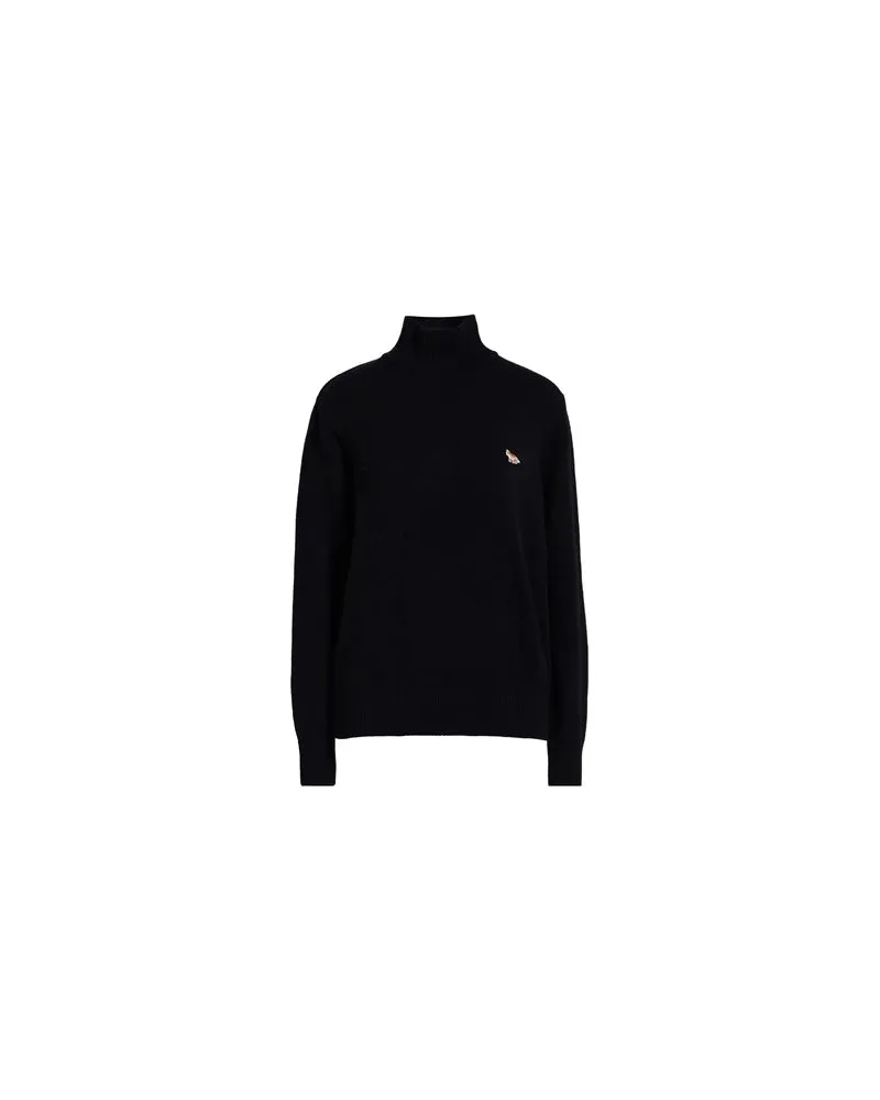 Kitsuné STRICKWAREN - Rollkragenpulloverauf YOOX.COM Schwarz
