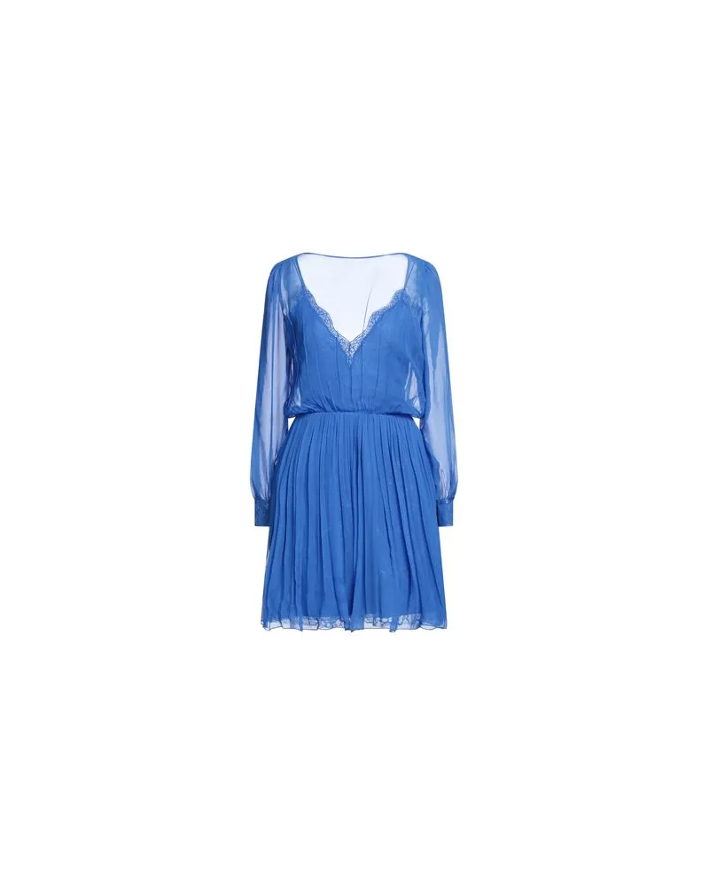 Alberta Ferretti KLEIDER - Mini-Kleiderauf YOOX.COM Blau