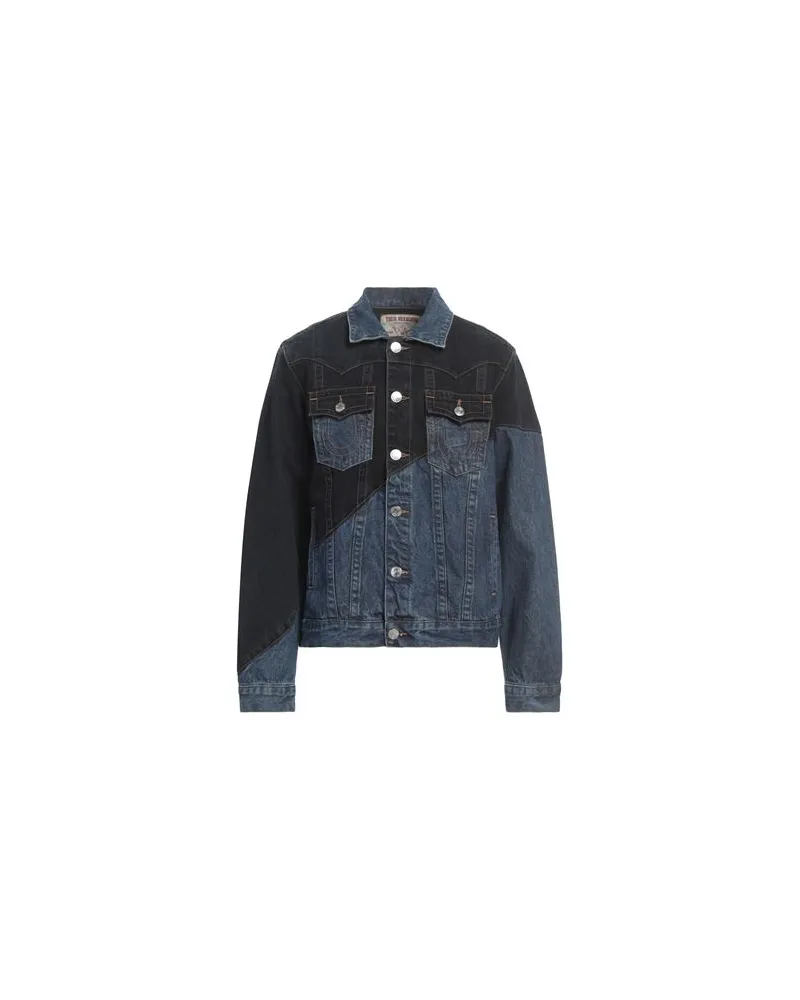 True Religion JACKEN & MÄNTEL - Jeansjacken/Mäntelauf YOOX.COM Blau