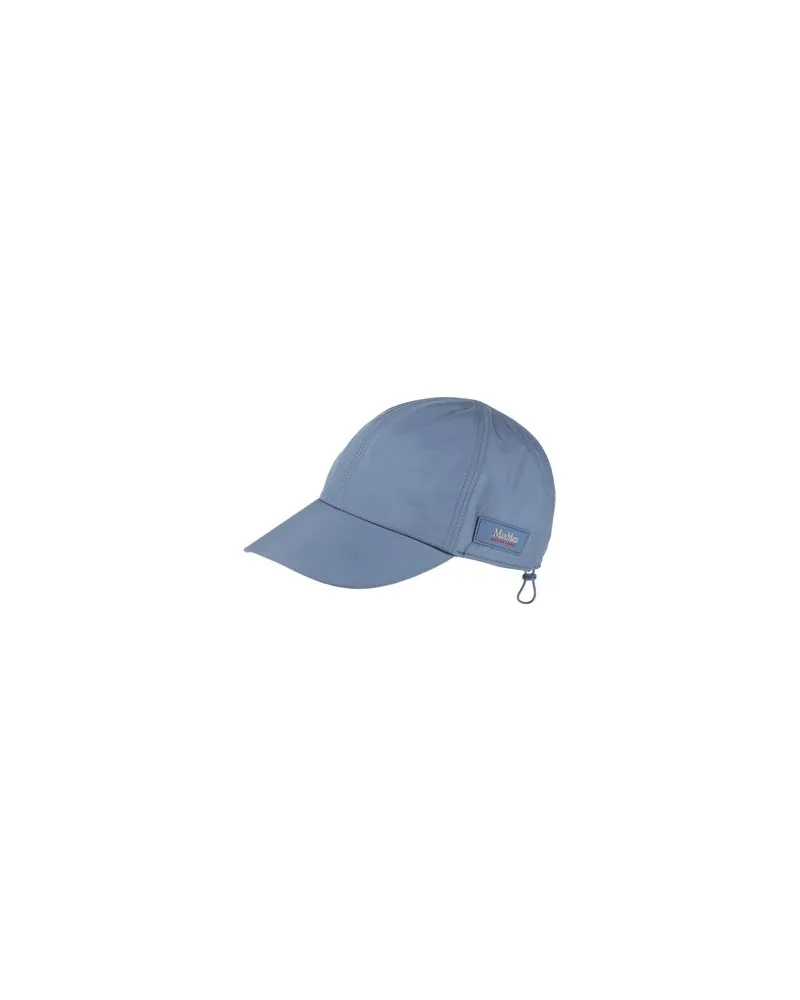 Max Mara LEISURE - ACCESSOIRES - Mützen & Hüteauf YOOX.COM Taubenblau