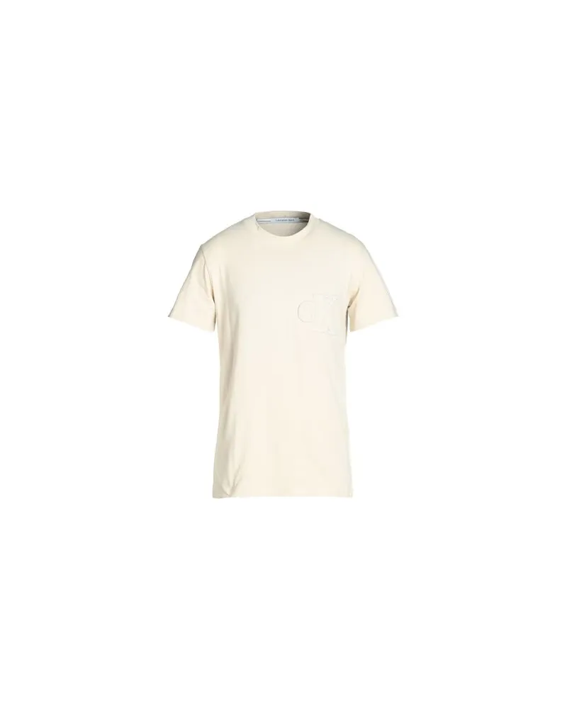 Calvin Klein TOPS - T-shirtsauf YOOX.COM Beige
