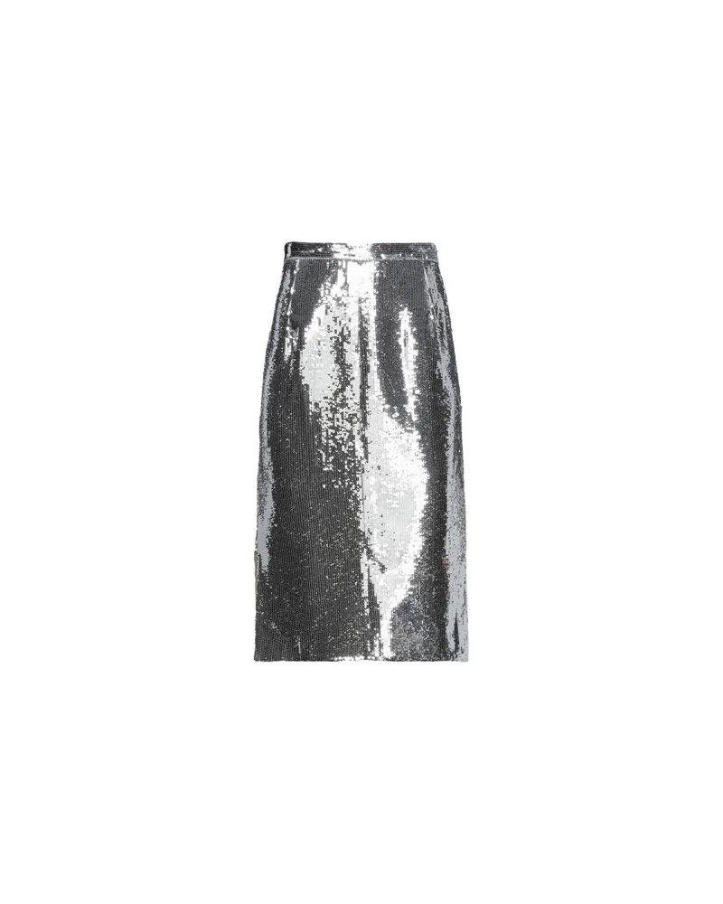 N° 21 HOSEN & RÖCKE - Midi-Röckeauf YOOX.COM Silber
