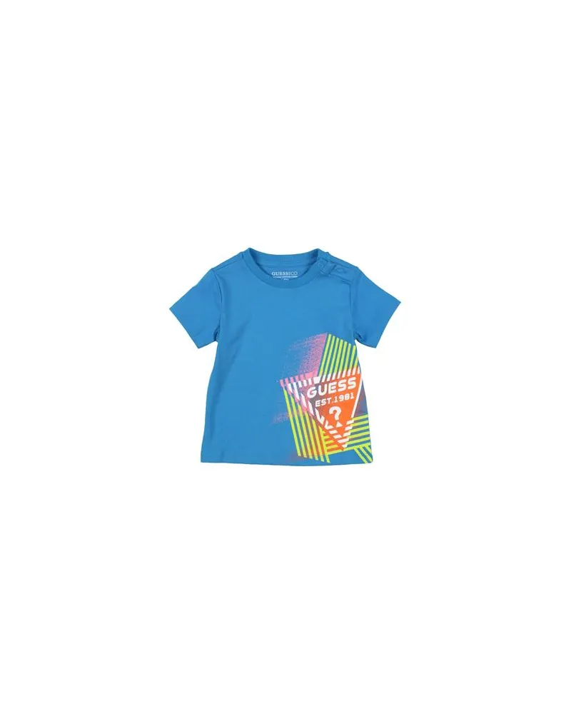 Guess ECO - TOPS - T-shirtsauf YOOX.COM Azurblau
