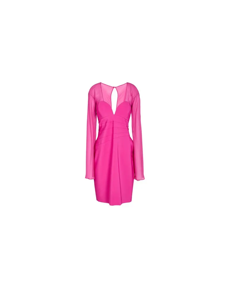 Genny KLEIDER - Midi-Kleiderauf YOOX.COM Fuchsia