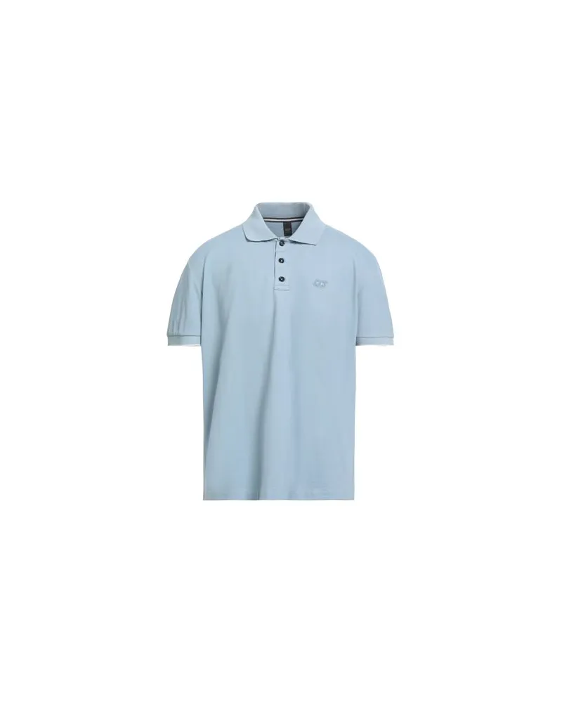 AlphaTauri TOPS - Poloshirtsauf YOOX.COM Himmelblau