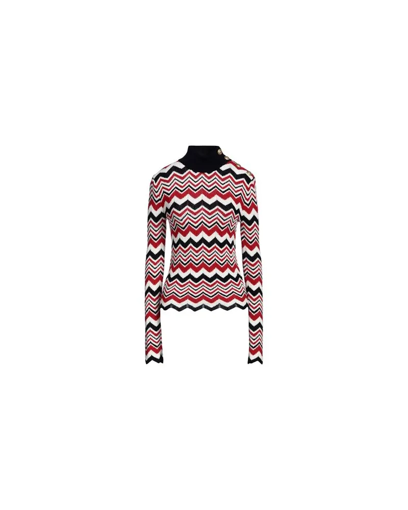 Balmain STRICKWAREN - Rollkragenpulloverauf YOOX.COM Rot